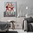 thumbnail image 2 of Cuadros Decorativos Pintura 5D DIY Big Eyes Girl Full Round Diamond Mosaic Art Ehuebsd Nuevos Originales, 2 of 9