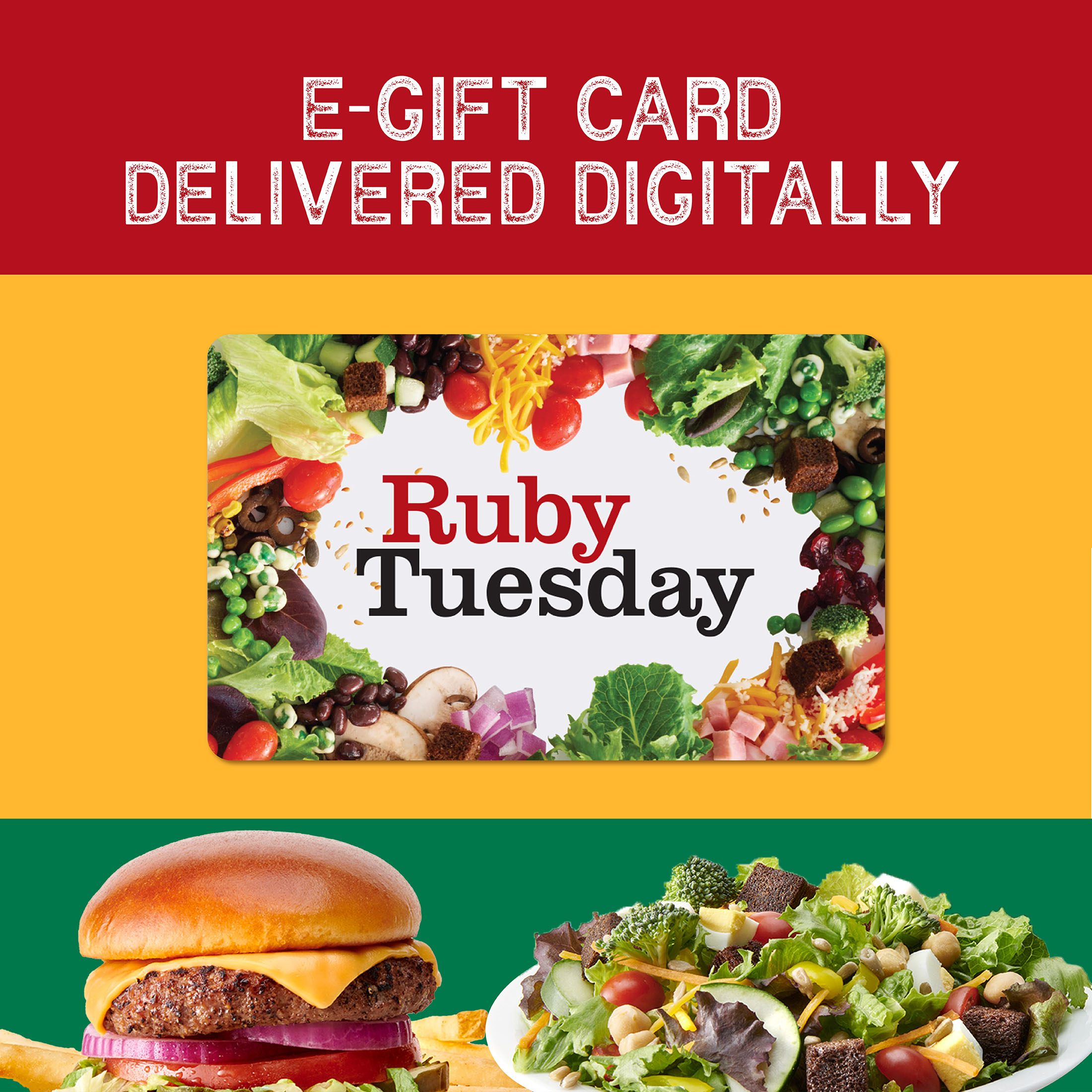 Ruby Tuesday eGift Card [Email Delivery]