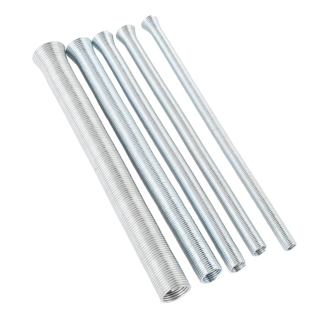 Kit De Dobladores De Tubos Con Resorte, Dobladores De Tubos Con Resorte De Alta Dureza De 210 Mm Curva Precisa Versátil Para Tubos De Aluminio, Latón Y Cobre