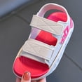 thumbnail image 5 of Siilsaa Girls Summer Shoes Girls Sandals Flat Sandals Strappy Summer Shoes Toddler/Little Kid Pink,10.5, 5 of 6