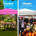 thumbnail image 5 of 10x20' Wedding Party Canopy Tent, Outdoor Waterproof Gazebo Canopy Tent with 6 Removable Sidewalls, Heavy Duty Tent for Household, Wedding, Party, Parking Shed, Pink, 5 of 6