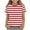 Red, variant on Lutiedan Girls Shirts Stripes Crewneck Short Sleeve Casual T-Shirts Summer Beach Soft Lightweight Tunic Plain Tees Tops 3-12 Years
