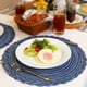 thumbnail image 4 of Mantel Individual de Mesa Redondo de 18 cm de Hilo de Ramio – Resistente al Calor, Impermeable, Anti-grasa, Tejido para Cocina, Mesa de Café, Decoración de Restaurante, 4 of 6