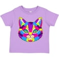 thumbnail image 3 of Inktastic Pop Art Cat Boys or Girls Toddler T-Shirt, 3 of 5