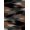 Black Gray Burnt Orange, Pattern 16, variant on ODIKA 8'x10' Washable Area Rug Non-Shedding, Easy Care, Modern Brushstroke Art With Interlocking Geometric Accents Abstract Flowing for King Size Bedroom Under Bed, Master Suite