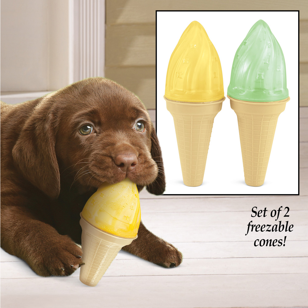 Hartz Yellow Ice Cream Cone Dog Toy Wow Blog