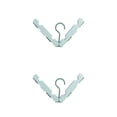 thumbnail image 2 of Colgador de ropa plegable Yuarrent Organizador de apartamento Verde claro 2Conjunto, 2 of 6