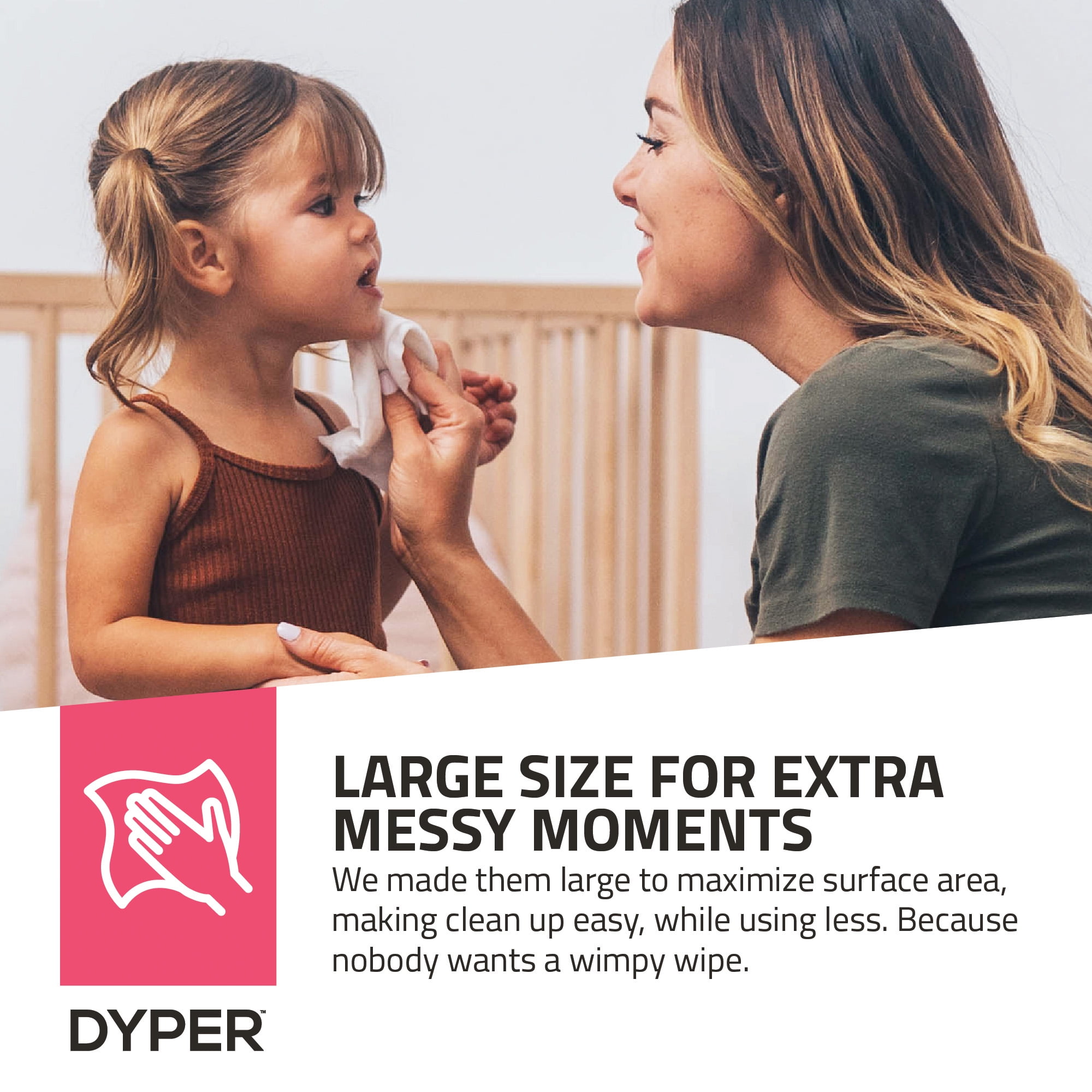 DYPER Ultra Premium Baby Wet Wipes for Sensitive Skin, Unscented, 4 Packs 240 Total Wipes