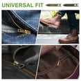 thumbnail image 6 of Uxcell Zipper Repair Kit, Metal Zipper Latch Slider Retainer Insert Pin Top Bottom Stoppers, Fit for Coat Bronze #3 #5 #8 #10, 6 of 7
