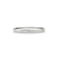 thumbnail image 3 of Women's 14K White Gold 2mm Traditional Plain Wedding Band  (Available Ring Sizes 4-8 1/2) Size 6.5, 3 of 6