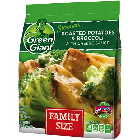 Green Giant Steamers Roasted Potatoes & Broccoli with Cheese Sauce, 19.0 OZ