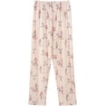 thumbnail image 6 of HLSOHJP Women's Cute Pj Pant Cotton Pajama Bottoms Summer Printed Sleepwear Cotton Comfy Long Soft Sleeping, 6 of 7