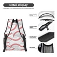 thumbnail image 4 of Salouo Baseballs Print Laptop Backpack 16.5'' Daypack Carry On Backpack for Men Women Outdoor Bag Laptop Sleeve and Dual for Weekender/Business/Hiking-One Size, 4 of 6