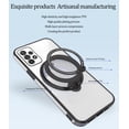 thumbnail image 5 of Compatible with Samsung Galaxy A23 5G Case with Magnetic Stand Clear,Phone Samsung A23 5G Case Silicone Transparent Support Wireless Charging Shockproof Luxury Protective Cover (Black), 5 of 14