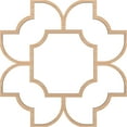 thumbnail image 5 of 41"W x 41"H x 3/8"T Extra Large Anderson Decorative Fretwork Wood Ceiling Panels, Hickory, 5 of 10