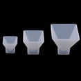 thumbnail image 3 of 9 Piece 20mm 30mm 40mm Pyramid Silicone Resin s Resin Casting s Epoxy Resin s Tools For DIY Jewelry Making Pendant Tools, 3 of 8