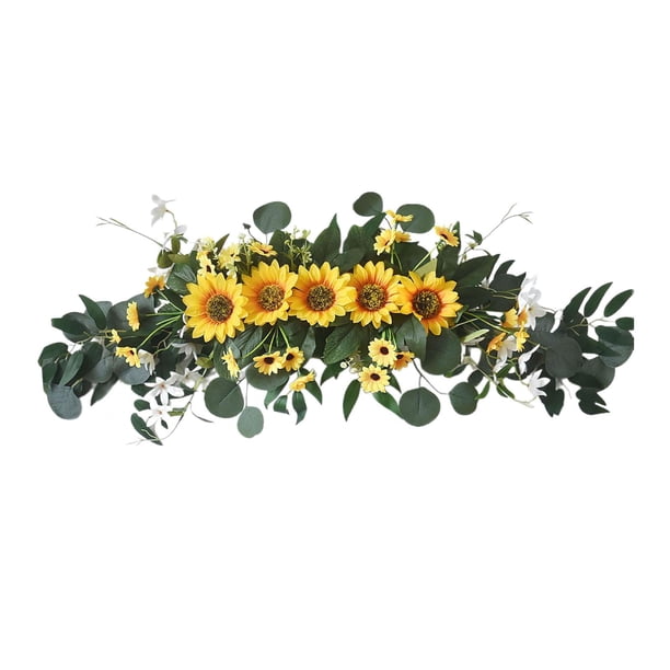 Arch Flower Flores artificiales Decoración Decoración de de guirnaldas Ornamento de guirnaldas de bienvenida para centros de mesa de