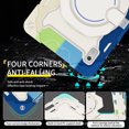 thumbnail image 2 of FJLBDE Case for Lenovo Tab M8 3rd Gen 2021/M8 HD 2nd Gen 2019 with 360 Kickstand, Shoulder Strap Carrying Protective Cover, Multicolor Blue, 2 of 6