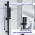 thumbnail image 3 of Kichae Shower Faucets Set 16 inch Ceiling Install Rainfall Shower Head, 3 of 10