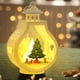thumbnail image 4 of Portavelas de Navidad con luces de viento | Adornos decorativos de luz nocturna de aleación, diseño de copo de nieve, regalos festivos de vacaciones, decoración de mesa elegante, lámpara de acento, 4 of 6