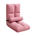 thumbnail image 2 of Silla suelo con respaldo, sofá, sillón suelo, sofá para dormitorio, suave para adultos y niños, apartamento, para ver la televisión, sillón Rosa, 2 of 8
