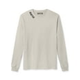 thumbnail image 2 of Daxton Premium Seattle Men Long Sleeves T Shirt Ultra Soft Medium Weight Cotton, Vintage Tee Black Letters XS, 2 of 3
