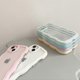 thumbnail image 3 of Compatible with iPhone 11 Case, Cute Curly Wave Frame Clear Case , Transparent Soft Silicone Bumper Shockproof Protective Phone Cover - Yellow, 3 of 5