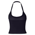 thumbnail image 4 of Womens Cotton Ribbed Square Neck Tank Tops Basic Backless Sleeveless Summer Cami Shirts 2026, 4 of 5