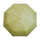 thumbnail image 1 of Sombrilla de Bolsillo Mecanismo Automático con Filtro UV Diseño de Puntitos Amarillo con Negro, 1 of 4