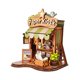 thumbnail image 5 of Casa de muñecas en miniatura de madera DIY con muebles, decoración hecha a mano, diversión educativa Quiosco de papel, 5 of 9