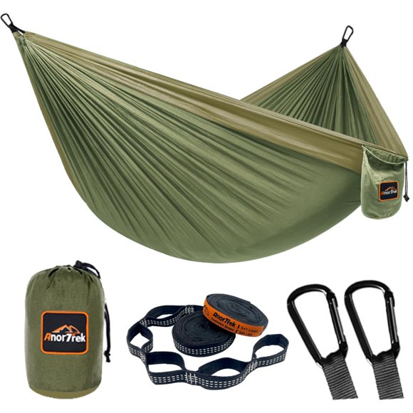 Hamaca de Camping AnorTrek Súper Ligera Portátil de Nylon