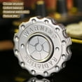thumbnail image 3 of Curseur à Pousser pour Engrenages, Curseur Rotatif en Acier Inoxydable pour Pièces de Monnaie, Bouton Rotatif au Bout des Doigts en Acier Inoxydable, Jouet de Décompression pour Réduire le Stress, 3 of 8