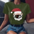 thumbnail image 1 of Puntoco Navidad Mujer Moda O-cuello Manga corta Casual Linda camisa de vacaciones Puntoco Puntoco-2141, 1 of 5