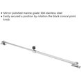 FCHatch Support, Telescoping 299‑534mm Window Door Adjuster Marine