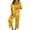 Yellow#9527, variant on BOOMNY Halloween Womens Pajama Sets Hallowmas 2 Peice Pjs Set for Women Funny Pumpkin Skeleton Graphic Short Sleeve Sleepwear Tops Shorts Cozy Nightwear Loungewear