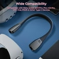 thumbnail image 4 of Battery Pack for Meta Quest 3, 10000mAh PD Fast Charger Neck Power Bank for Quest VR, USB C Portable Charger for Meta Quest 3/2/1/Pro, i-Phone 15 Pro/Max/Plus, PSVR 2, 4 of 7