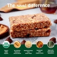 thumbnail image 3 of Kate’s Real Food Organic Granola Peanut Butter Milk Chocolate All Natural Energy Bars - Non GMO, Soy Free, Whole Grain, and Made with Gluten Free Oats - 6 count, 3 of 6