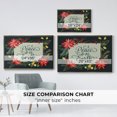thumbnail image 5 of Bright Christmas Night II - Framed Gallery Wrapped Holiday Canvas - 25 x 37 - Gold Frame, 5 of 9