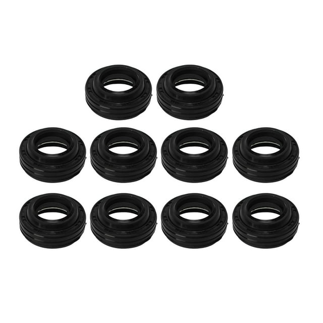 Oubit AC Compressor Shaft Seal Kit,10PCS AC Compressor Shaft Air Compressor Oil Seal AC Compressor Shaft Lip Seal Kit Achieve More