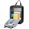 thumbnail image 3 of KAUKKO Stylish Oxford Fabric Backpack Travel Rucksack lightweight Hiking Bag Satchel, 3 of 5