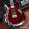 AXE HEAVEN Miniature Guitar Bob Weir Cowboy Fancy Brown with Stand, 10 ...