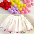 thumbnail image 5 of Naierhg 100Pcs Plush Ball Solid Color Handmade 15mm DIY Accessory Decoration for Costumes, 5 of 8