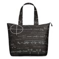 thumbnail image 1 of Weekender Bag with Biology Astronomy Prints Large Capacity Travel Tote Bag Featuring Scientist Scientific Knowledge Designs, Lightweight Multipurpose, 1 of 5