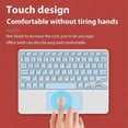 thumbnail image 3 of 10Inches Touchpad Bluetooth Keyboard and Wireless Mouse Combo Kit for Mobile Phones and Tablets, 3 of 5