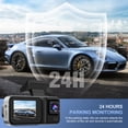thumbnail image 4 of 3 Channel 4K Dash Cam with 5GHz WiFi & APP Control, 4K+1080P+1440P Dash Cam Front and Rear Inside with 64GB Card, Dash Camera for Cars with Night Vis, 4 of 8