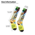 thumbnail image 3 of Saiise Bluey Funny Socks Men Women Boys Kids Adults Novelty Graphic Crew Tube Socks Crazy Design Casual Dress Socks for Sports,Running,Travel, 3 of 7