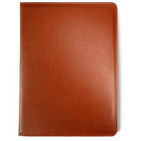 Simple Leather Folder Contract Signing, Black Leather Folio A4