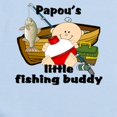thumbnail image 2 of CafePress - Papou's Fishing Buddy Infant Bodysuit - Baby Light Bodysuit, Size Newborn - 24 Months, 2 of 4