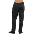 thumbnail image 2 of Men's Medium Weight Fleece Open Bottom Sweatpants with Pockets, BKM 3XL, 1 Pack, 2 of 4