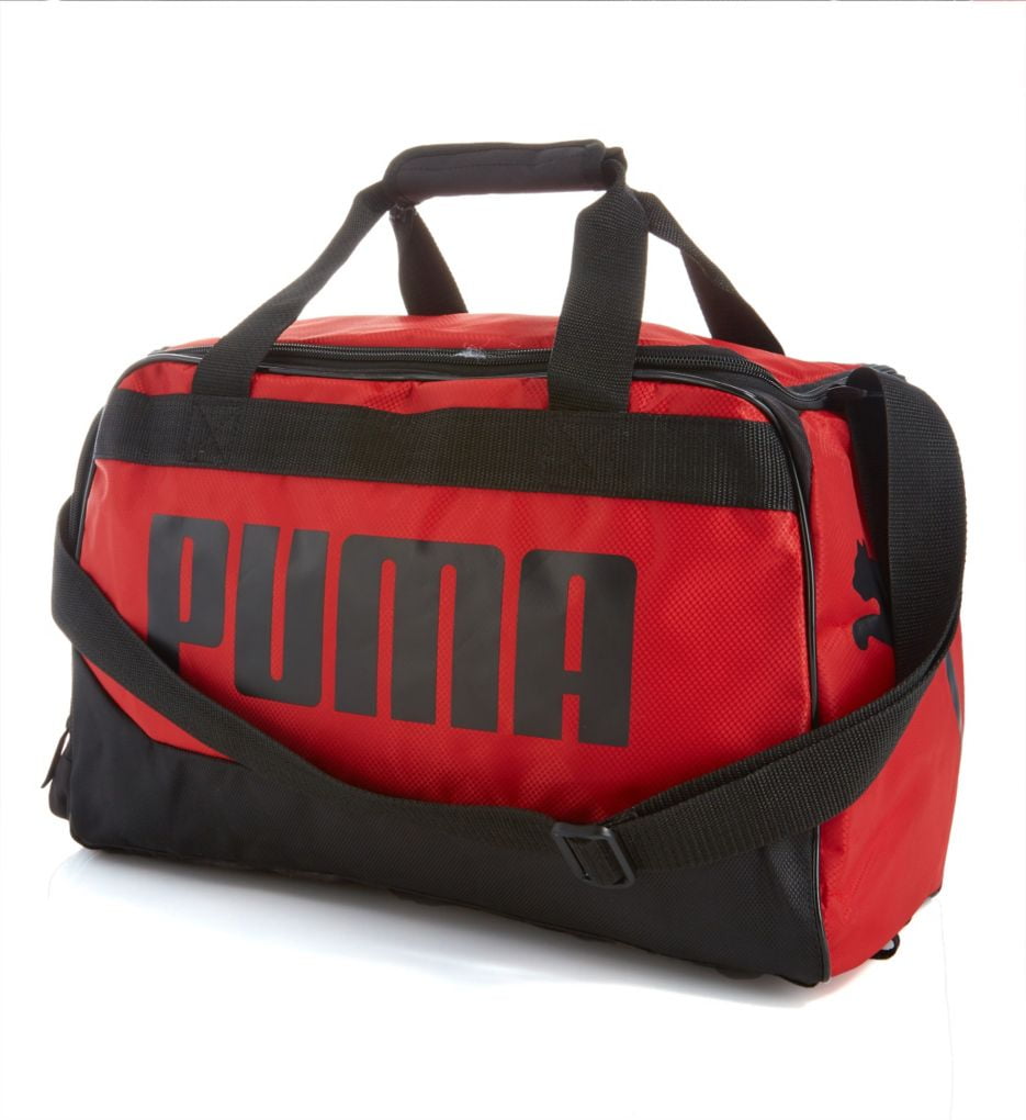 Men's Puma PV1456 Transformation 19 Inch Duffel Gym Bag (Puma Red O/S